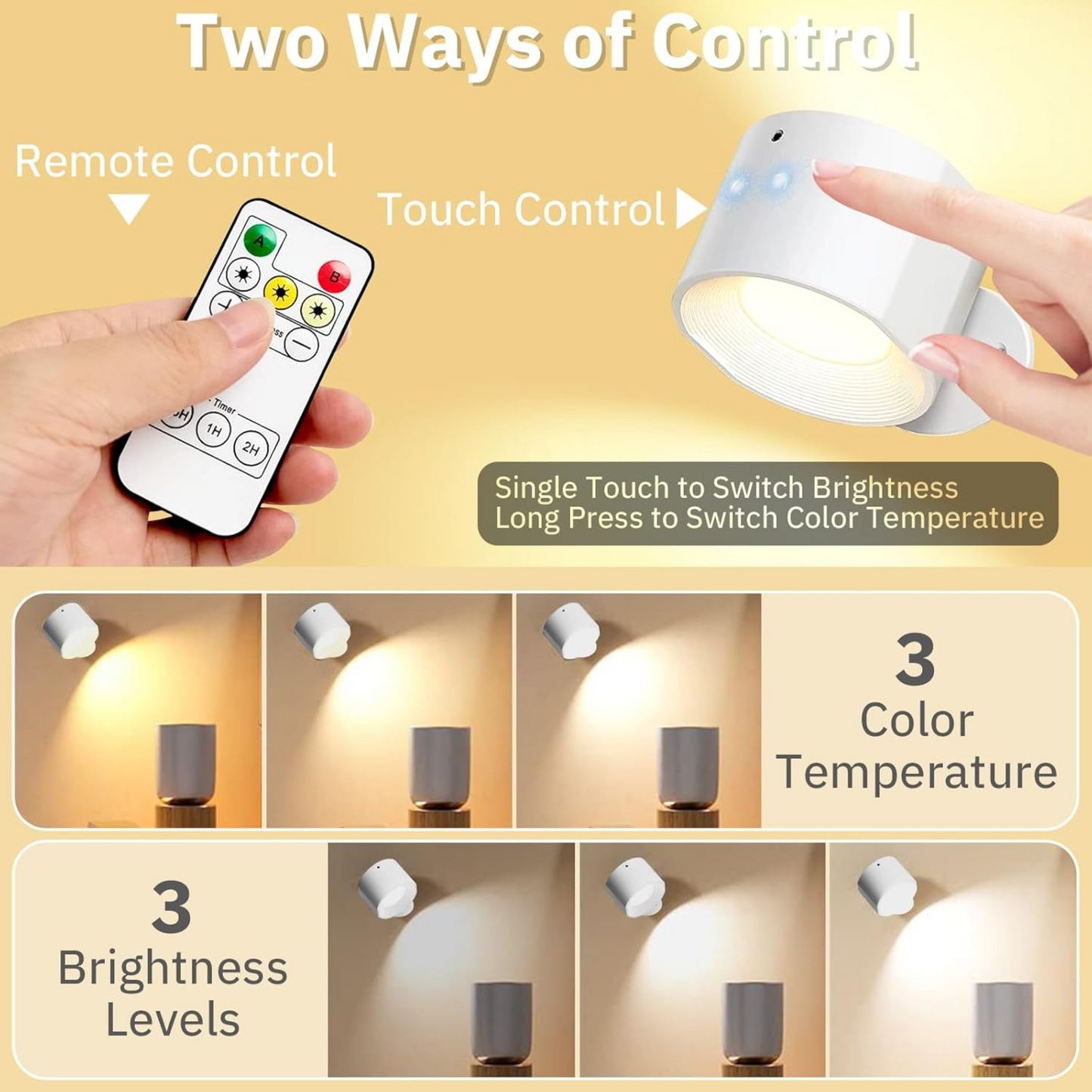 Nexa Lights™ Rechargeable Led Wall Light